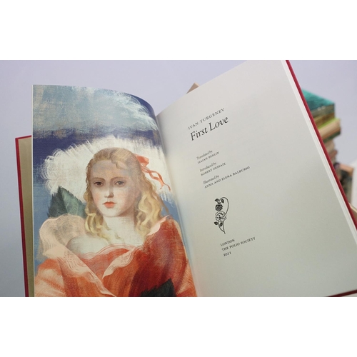499 - Books - A collection of the Folio Society hardback books housed within card sleeves to include Rober... 