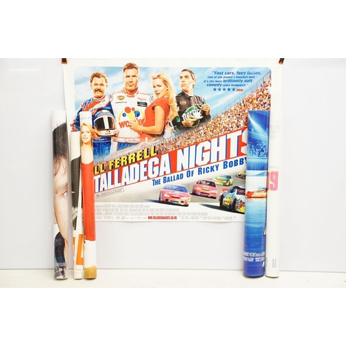 504 - Group of film posters to include Talladega Nights, Blades of Glory, Dan in Real Life, Trainspotting,... 