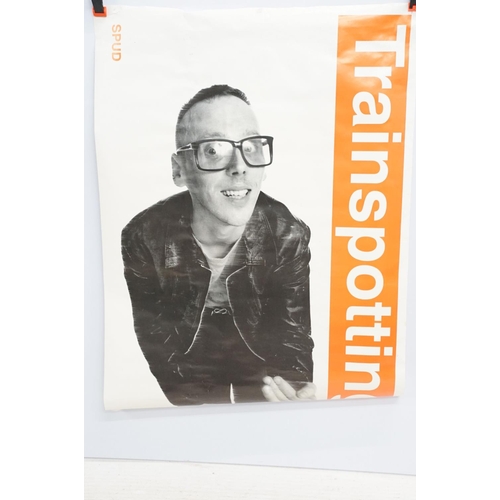 504 - Group of film posters to include Talladega Nights, Blades of Glory, Dan in Real Life, Trainspotting,... 