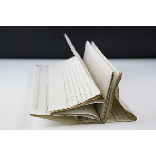 256 - Ephemera - two indentures, 1863 and 1869, Particulars and Conditions of Sale for Properties sold by ... 