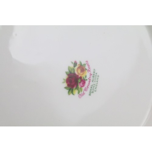 108 - Collection of Royal Albert Old Country Roses, comprising: a coffee pot, teapot, milk jug, sugar bowl... 