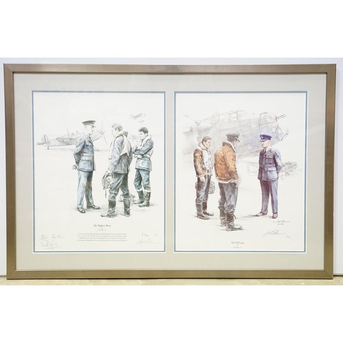 36 - Gil Cohen, My Fighter Boys, limited edition colour print, signed in pencil lower right and numbered ... 