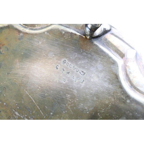 459 - Collection of silver plate to include assorted 19th Century flat ware, toast rack, twin handled dish... 