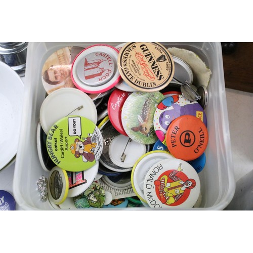 461 - Collection of breweriana beer pump covers to include Budweiser, Woodpecker cider, Dry Blackthorn, Ho... 