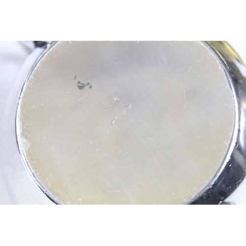 465 - Collection of silver plated to include champagne bucket, muffin warmer, wine coaster, oil lamp, gond... 