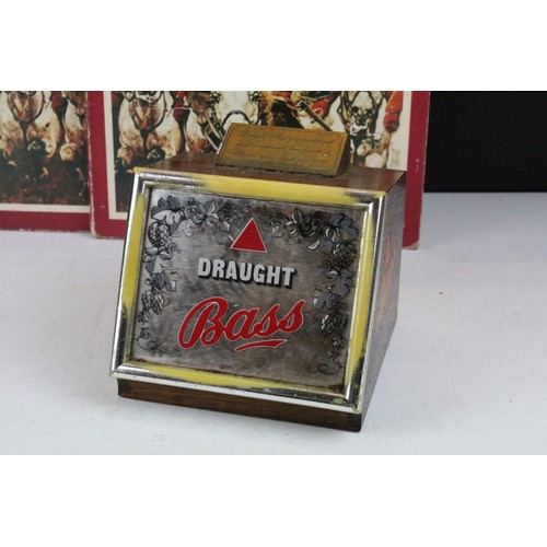 466 - Collection of breweriana to include an Ansells stuffed squirrel, assorted ash trays, Hamlet mild cig... 