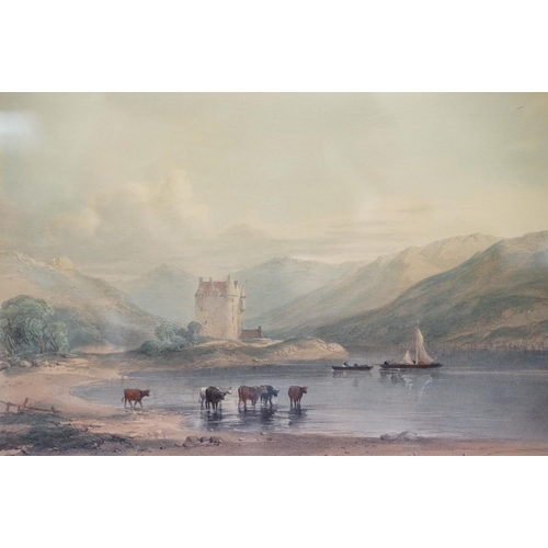 174 - Jonathan Pike (b.1949), pair of landscape scenes by the river, watercolour, each signed, 20 x 30cm a... 