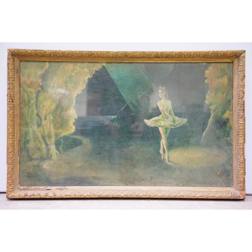 74 - 18th/19th century oil on tin study of figures by a fireside, 34 x 27cm and a signed oil on board of ... 