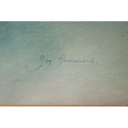 177 - Joy Godsmark, Floral Piece, watercolour, signed in pencil lower right and titled lower left, title &... 