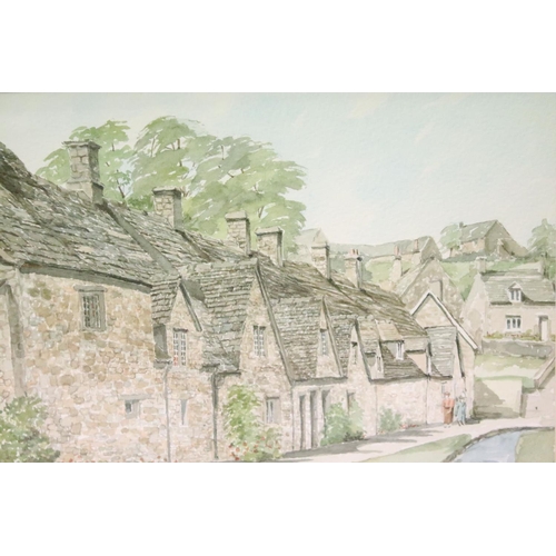 192 - Collection of Philip Martin watercolours, comprising, Peterborough 1987, 19.5 x 24.5cm, The Castle D... 