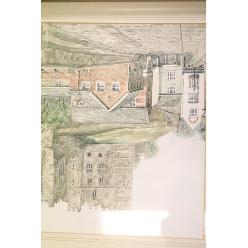 192 - Collection of Philip Martin watercolours, comprising, Peterborough 1987, 19.5 x 24.5cm, The Castle D... 