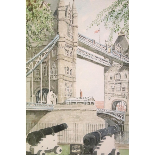 192 - Collection of Philip Martin watercolours, comprising, Peterborough 1987, 19.5 x 24.5cm, The Castle D... 