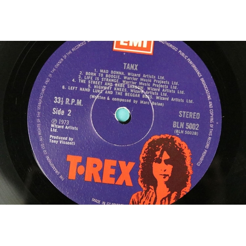 196 - Vinyl - 2 UK 1st pressing albums by Tyrannosaurus Rex / T. Tex to include: A Beard Of Stars (Origina... 