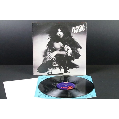 196 - Vinyl - 2 UK 1st pressing albums by Tyrannosaurus Rex / T. Tex to include: A Beard Of Stars (Origina... 