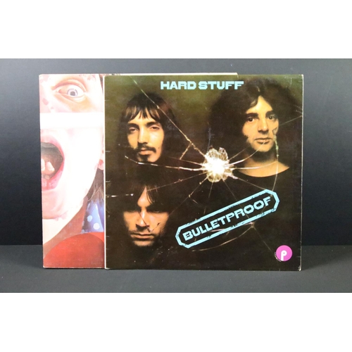 197 - Vinyl - 2 Original UK 1st pressing albums by Hard Stuff to include: Bulletproof (UK 1972 fully lamin... 