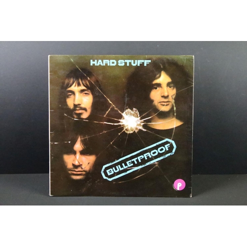 197 - Vinyl - 2 Original UK 1st pressing albums by Hard Stuff to include: Bulletproof (UK 1972 fully lamin... 