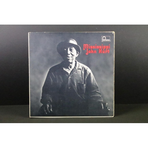 377 - Vinyl - 5 mainly UK pressing Blues albums on Fontana Records to include: Lightning Hopkins – The Blu... 