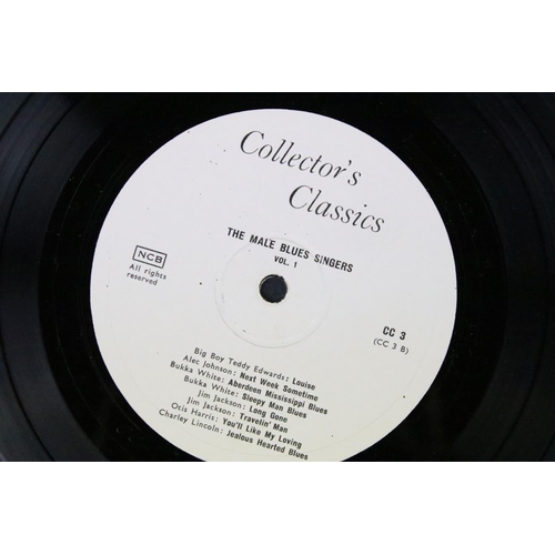 379 - Vinyl - 3 Denmark pressing Blues albums on Collector's Classics Records to include: Papa Charlie Jac... 