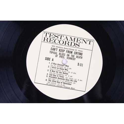 385 - Vinyl - 3 original US Blues albums on Testament records to include: Peg Leg Howell – The Legendary P... 