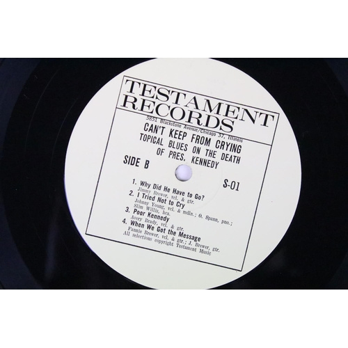 385 - Vinyl - 3 original US Blues albums on Testament records to include: Peg Leg Howell – The Legendary P... 