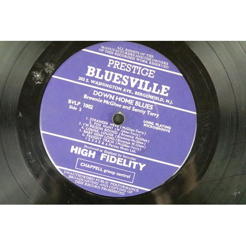 386 - Vinyl - 3 original US Blues albums on Prestige Bluesville records to include: Henry Townsend – Tired... 