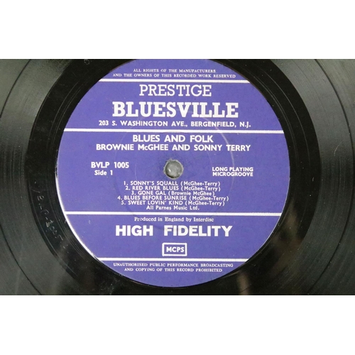 386 - Vinyl - 3 original US Blues albums on Prestige Bluesville records to include: Henry Townsend – Tired... 