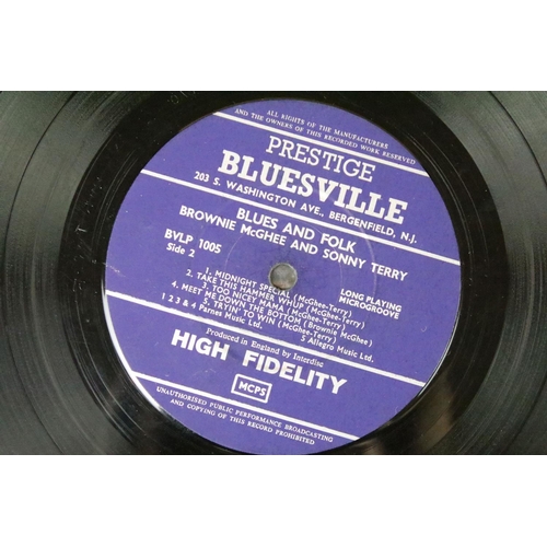 386 - Vinyl - 3 original US Blues albums on Prestige Bluesville records to include: Henry Townsend – Tired... 