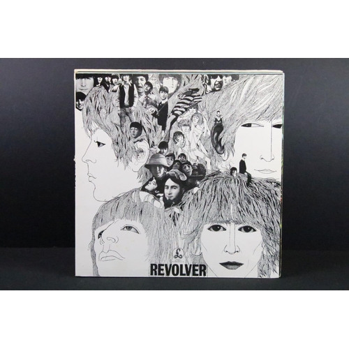 147 - Vinyl - 6 The Beatles LPs to include Rubber Soul (one box EMI) Vg+, Revolver (2 box EMI) Ex, Sgt Pep... 