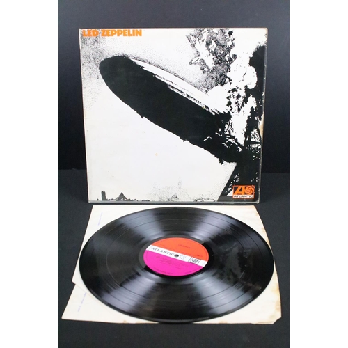 148 - Vinyl - 2 Led Zeppelin LPs to include I (orange lettering, Atlantic 588171, plum labels, grey strip ... 