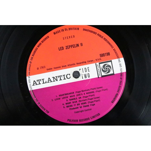 148 - Vinyl - 2 Led Zeppelin LPs to include I (orange lettering, Atlantic 588171, plum labels, grey strip ... 