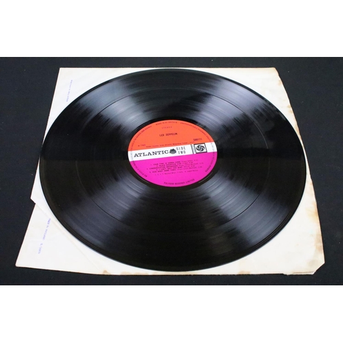 148 - Vinyl - 2 Led Zeppelin LPs to include I (orange lettering, Atlantic 588171, plum labels, grey strip ... 