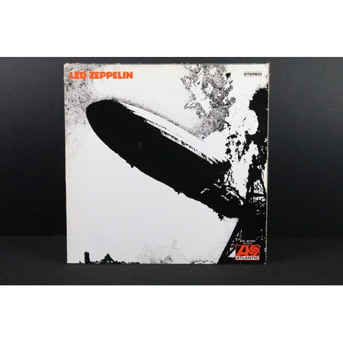 149 - Vinyl - 8 Led Zeppelin LPs to include I self titled Vg+, II Vg, III x 2 (both working wheels) both E... 