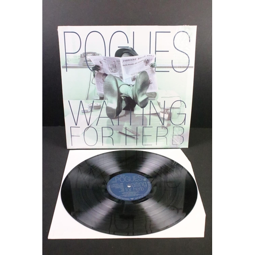 150 - Vinyl - 2 Pogues LPs to include Waiting For Herb (WEA – 4509-93463-1) Ex in open shrink, and Rum Sod... 