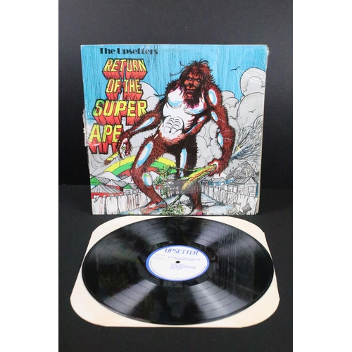 301 - Vinyl - Reggae - The Upsetters – Return Of The Super Ape. Original Jamaican 1978, blue font labels, ... 