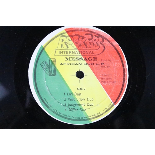 305 - Vinyl - Reggae - Augustus Pablo – Africa Must Be Free By 1983 (Dub). Original Jamaican 1st pressing,... 