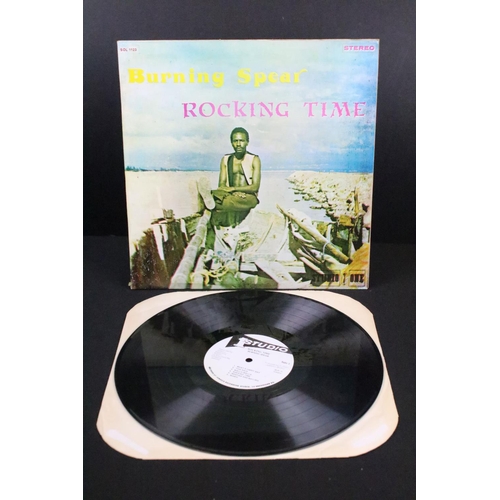 308 - Vinyl - Reggae - Burning Spear – Rocking Time. US pressing with matrices : C.S. Dodd Rocking Time -A... 