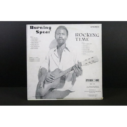 308 - Vinyl - Reggae - Burning Spear – Rocking Time. US pressing with matrices : C.S. Dodd Rocking Time -A... 