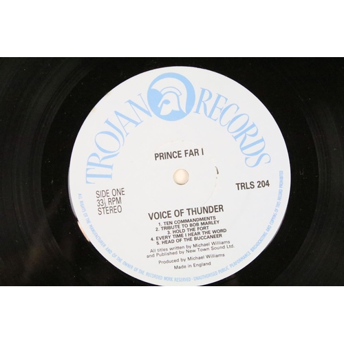 309 - Vinyl - Reggae - 3 albums by Prince Far I to include: Message From The King (UK 1978, Front Line - F... 