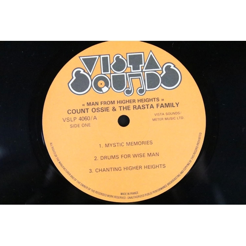 310 - Vinyl - Reggae - 3 albums by Count Ossie to include: Count Ossie & The Rasta Family – Man From Highe... 