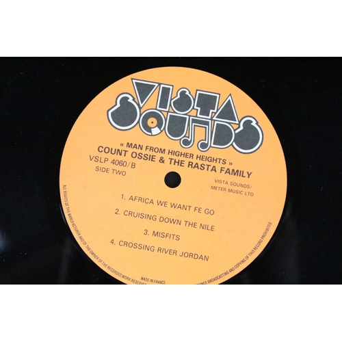 310 - Vinyl - Reggae - 3 albums by Count Ossie to include: Count Ossie & The Rasta Family – Man From Highe... 