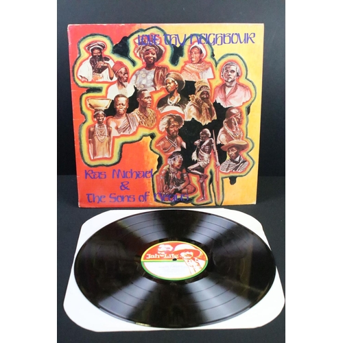 313 - Vinyl - Reggae - Ras Michael & The Sons Of Negus – Love Thy Neighbour. Original US 1981, Jah Life – ... 