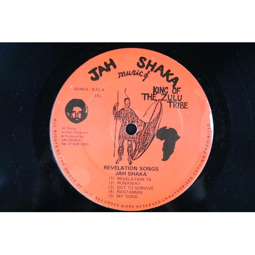 316 - Vinyl - Reggae - Jah Shaka – Revelation Songs. Original UK 1st pressing, red labels, Jah Shaka Music... 