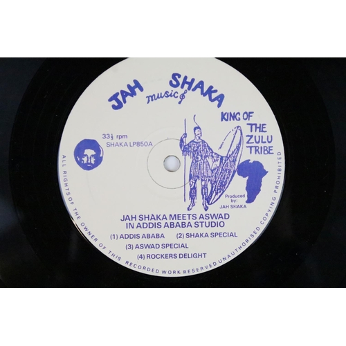 317 - Vinyl - Reggae - Jah Shaka Meets Aswad – In Addis Ababa Studio. Original UK 1985, Jah Shaka Music – ... 