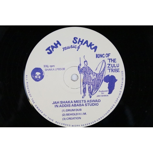 317 - Vinyl - Reggae - Jah Shaka Meets Aswad – In Addis Ababa Studio. Original UK 1985, Jah Shaka Music – ... 