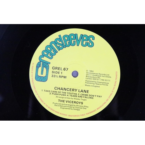 321 - Vinyl - Reggae - The Viceroys – Chancery Lane. Original UK 1984 1st pressing, Greensleeves Records –... 