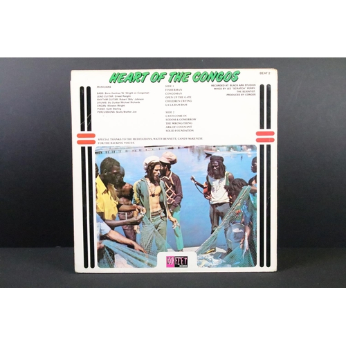 322 - Vinyl - Reggae - 2 albums one Go Feet Records to include: The Congos – Heart Of The Congos (UK 1980,... 