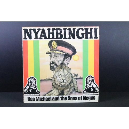 325 - Vinyl - 7 Reggae / Roots / Dub albums on Trojan Records to include: Ras Michael & The Sons Of Negus ... 