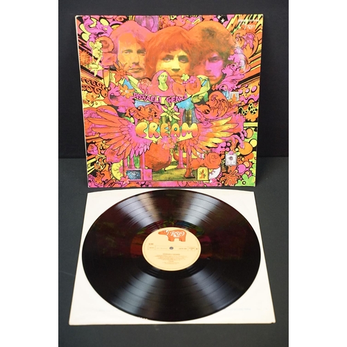 163 - Vinyl - 4 different versions of Cream Disraeli Gears to include original mono (Reaction, 593003, ful... 