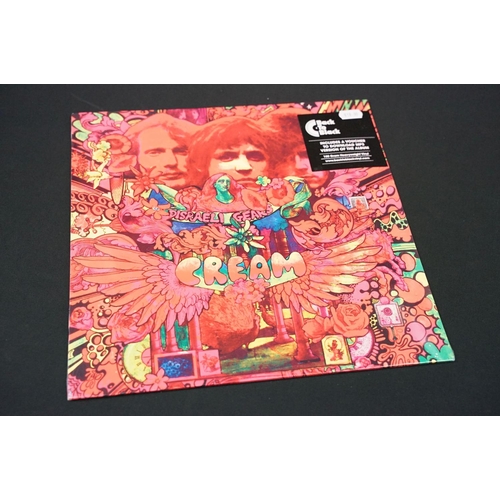 163 - Vinyl - 4 different versions of Cream Disraeli Gears to include original mono (Reaction, 593003, ful... 