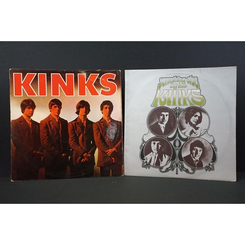 166 - Vinyl - 2 The Kinks LPs to include: Something Else By The Kinks (LP on Pye Records - NPL18193, UK 1s... 